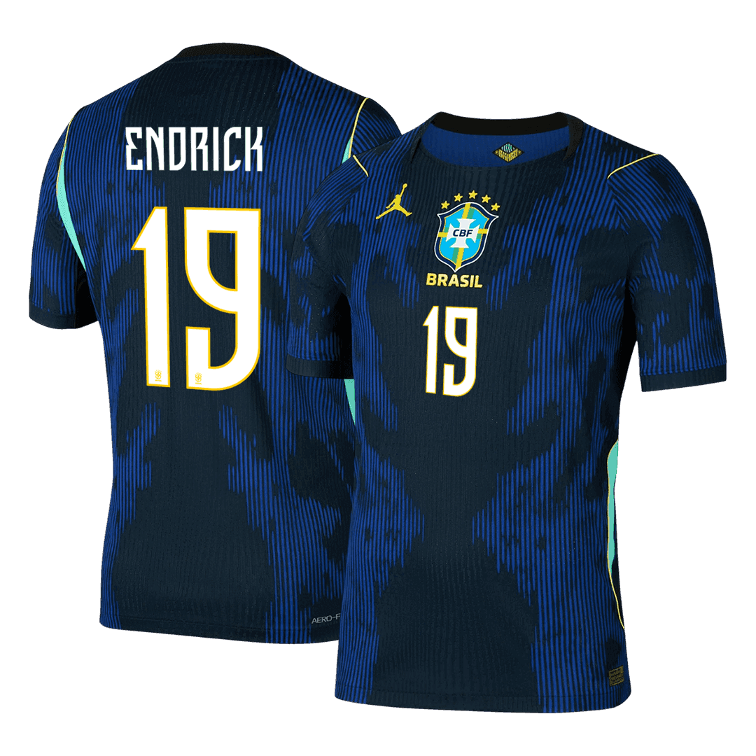 Brazílie venkovní dres MS 2026 hráčská verze ENDRICK #19