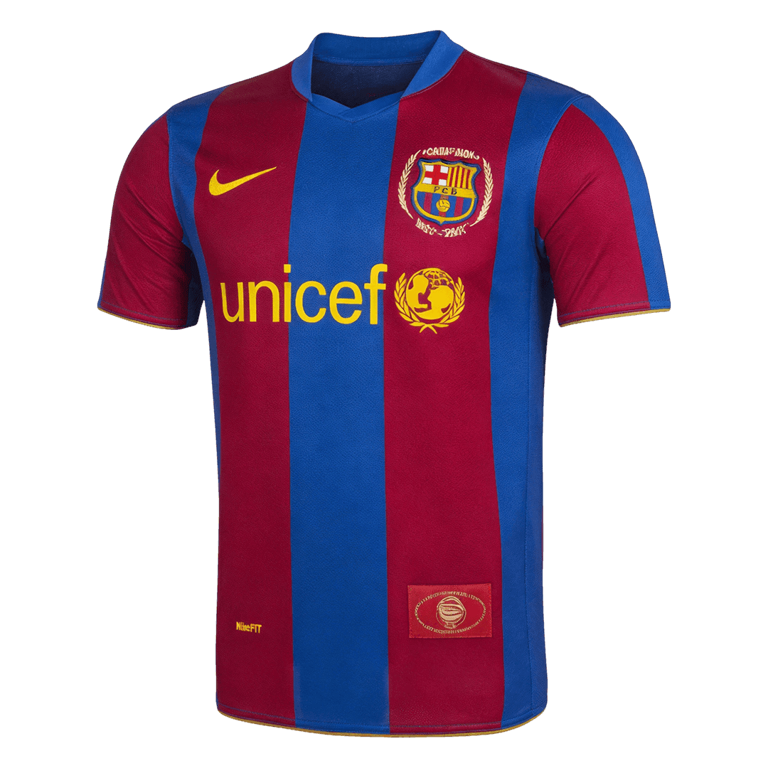 Barcelona domácí retro dres 2007/08