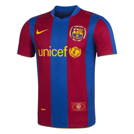 Barcelona domácí retro dres 2007/08