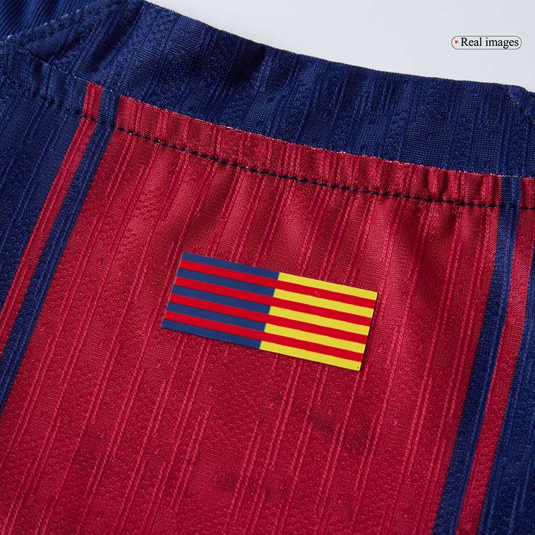 Domácí Fotbalový Dres Barcelona 25/26 Authentic LEWANDOWSKI #9 UCL