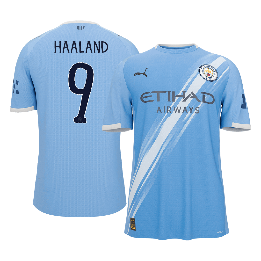 Domácí Fotbalový Dres Manchester City 25/26 HAALAND #9