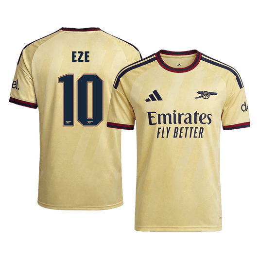 Arsenal třetí fotbalový dres 2026/27 EZE #10 UCL