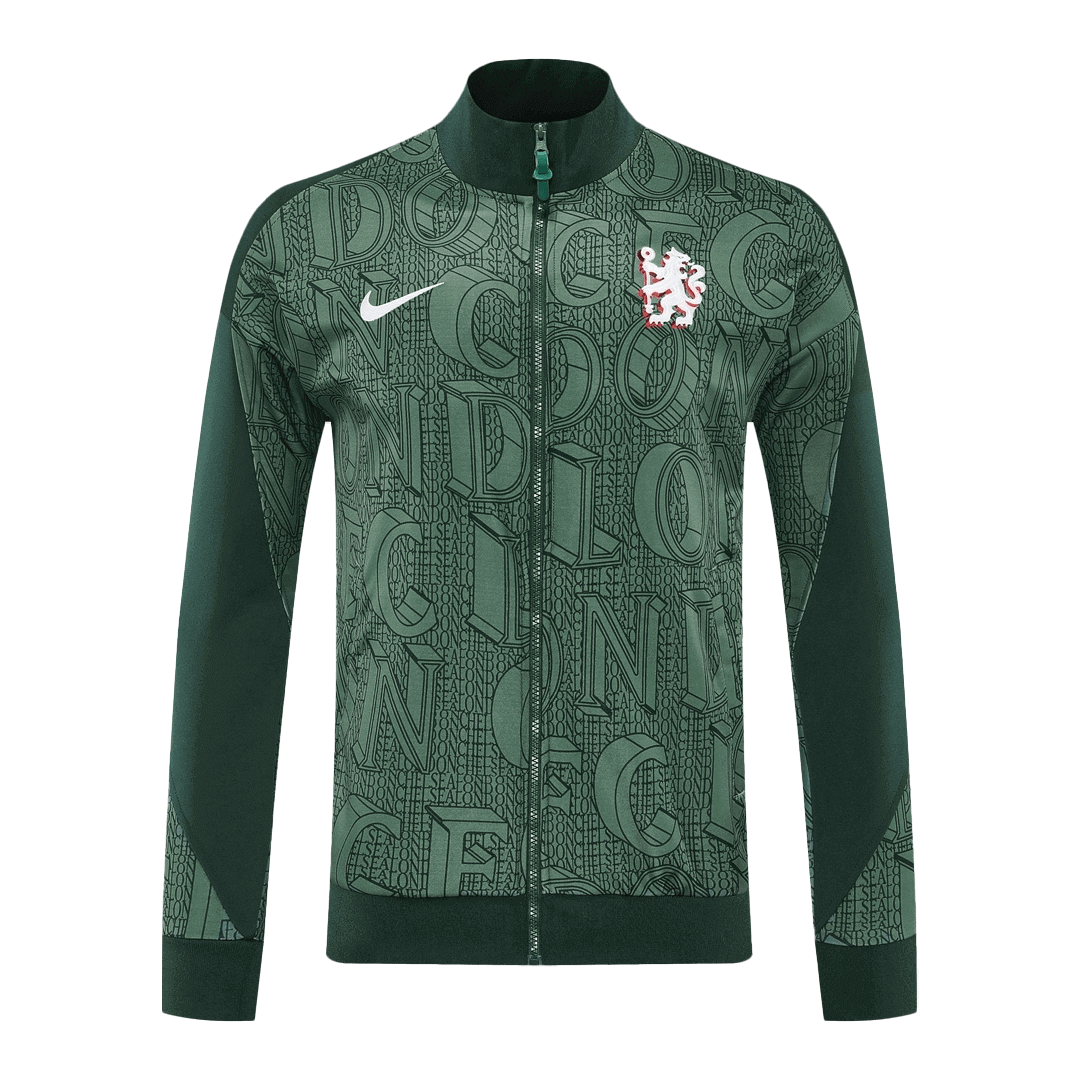 Chelsea tréninková bunda 2025/26 zelená