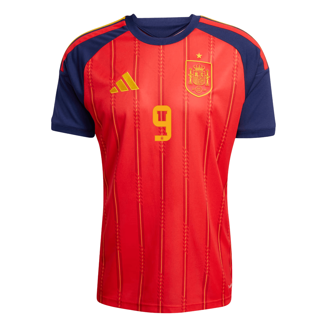 Španělsko domácí fotbalový dres MS 2026 GAVI #9