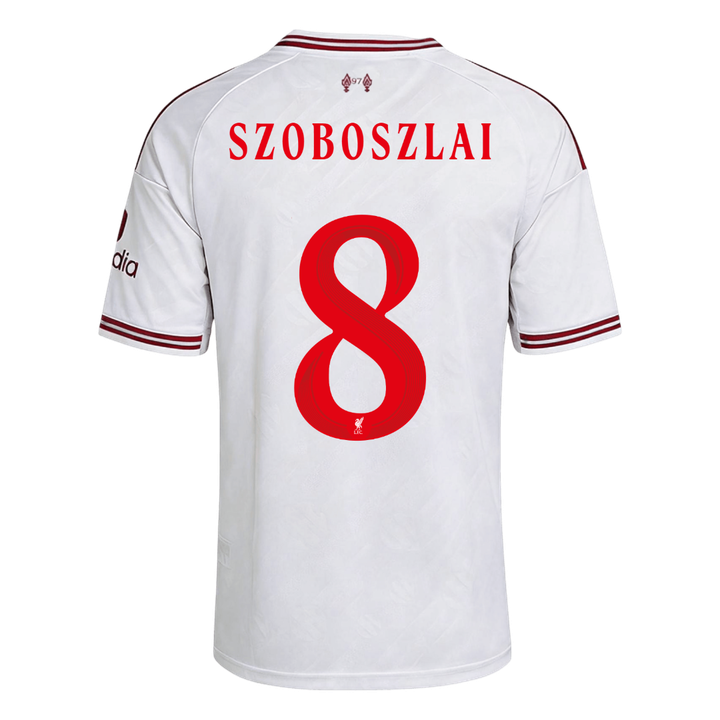 Liverpool venkovní fotbalový dres 2026/27 SZOBOSZLAI #8 UCL