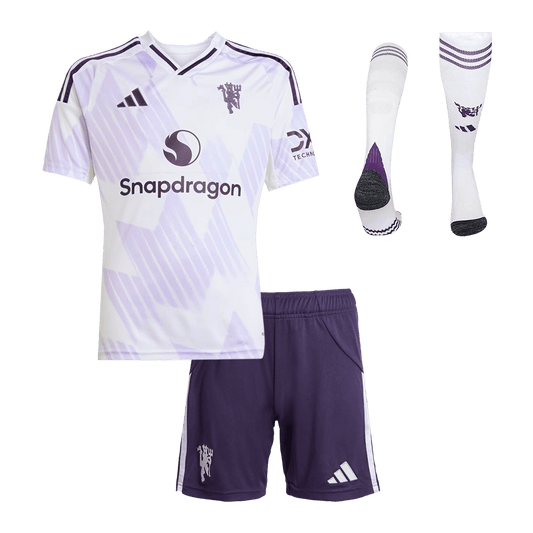 Manchester United dětská venkovní kompletní sada 2025/26