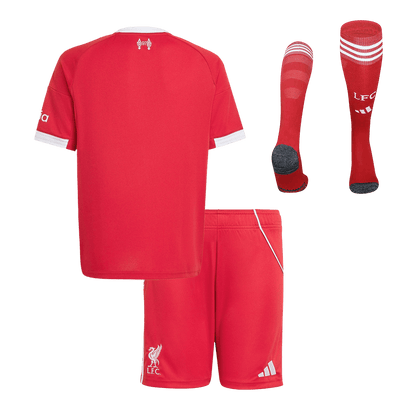 Liverpool dětská domácí kompletní sada 2025/26