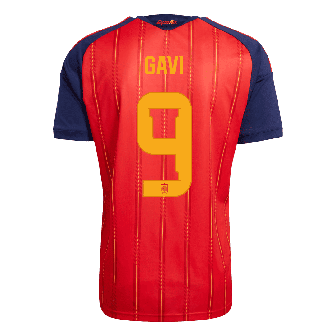 Španělsko domácí fotbalový dres MS 2026 GAVI #9