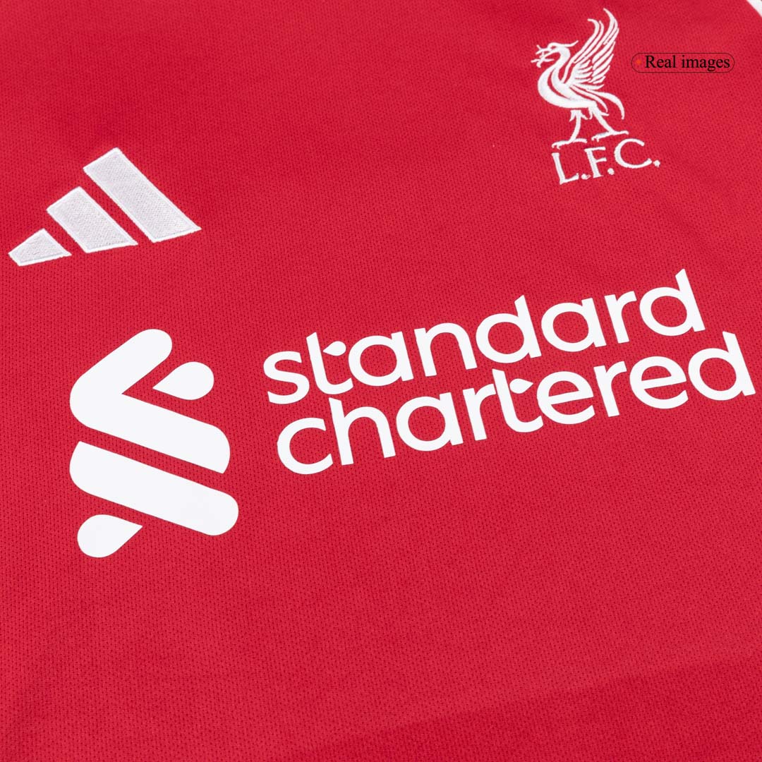 Liverpool domácí fotbalový dres 2025/26 dlouhý rukáv