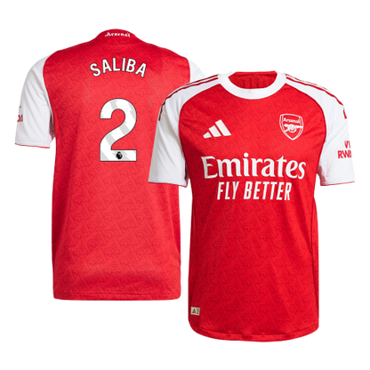 Arsenal domácí dres 2025/26 hráčská verze SALIBA #2