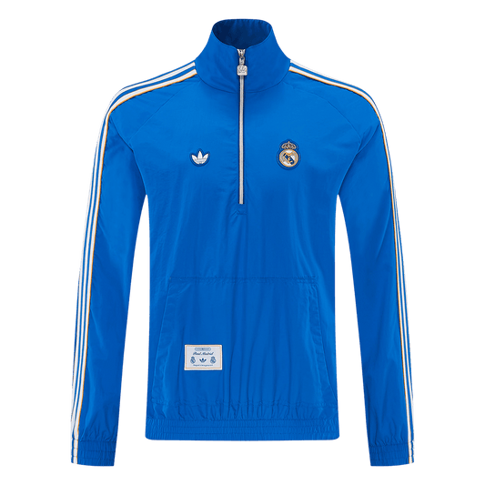 Real Madrid větrovka 2026 modrá