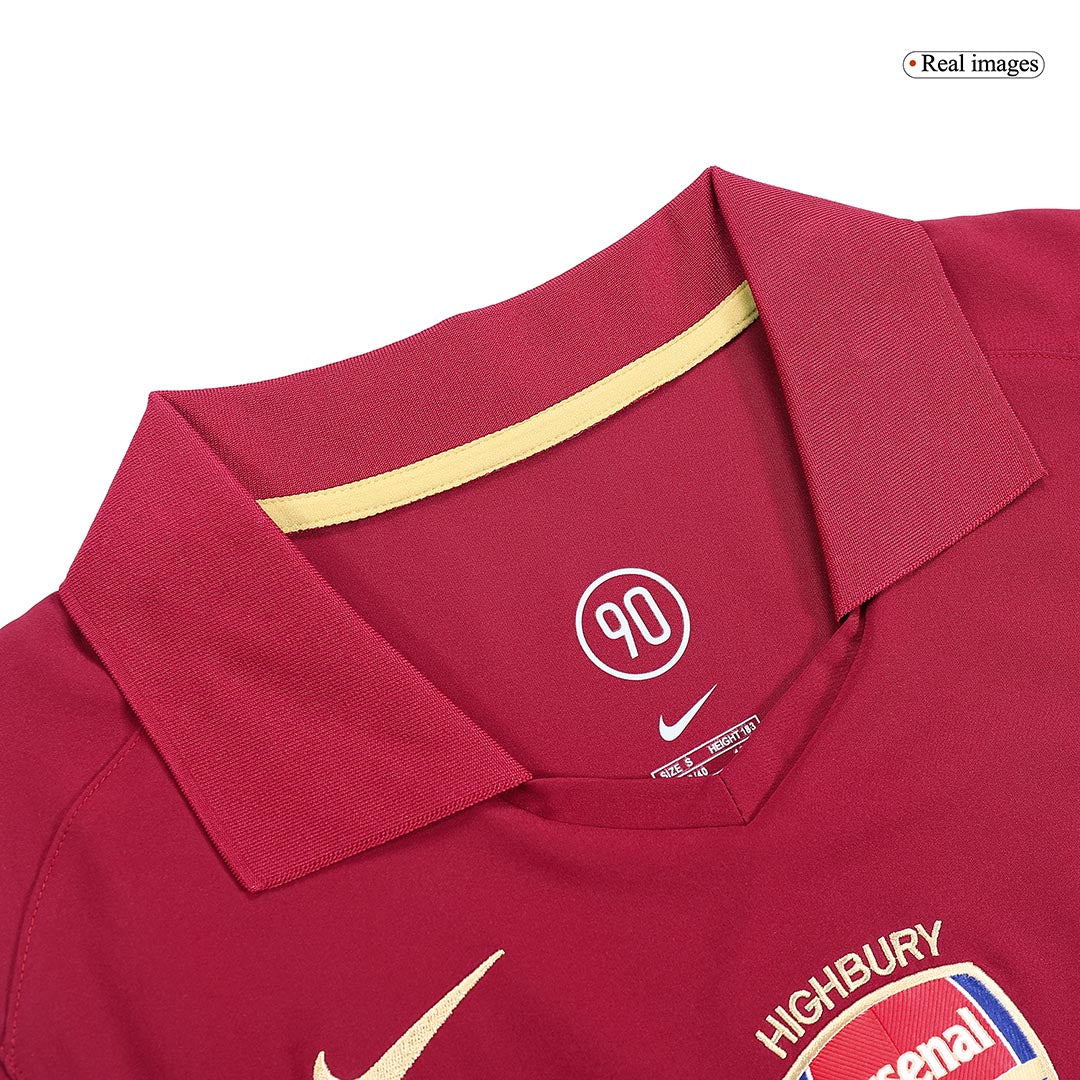Domácí Retro Dres Arsenal 2005/06 BERGKAMP #10