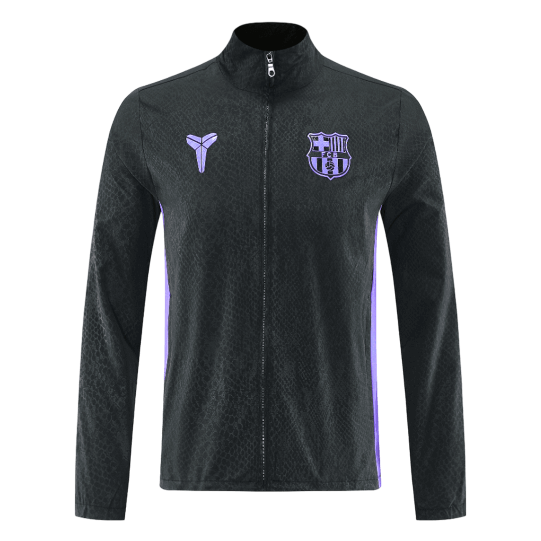 Barcelona větrovka 2025/26 černá