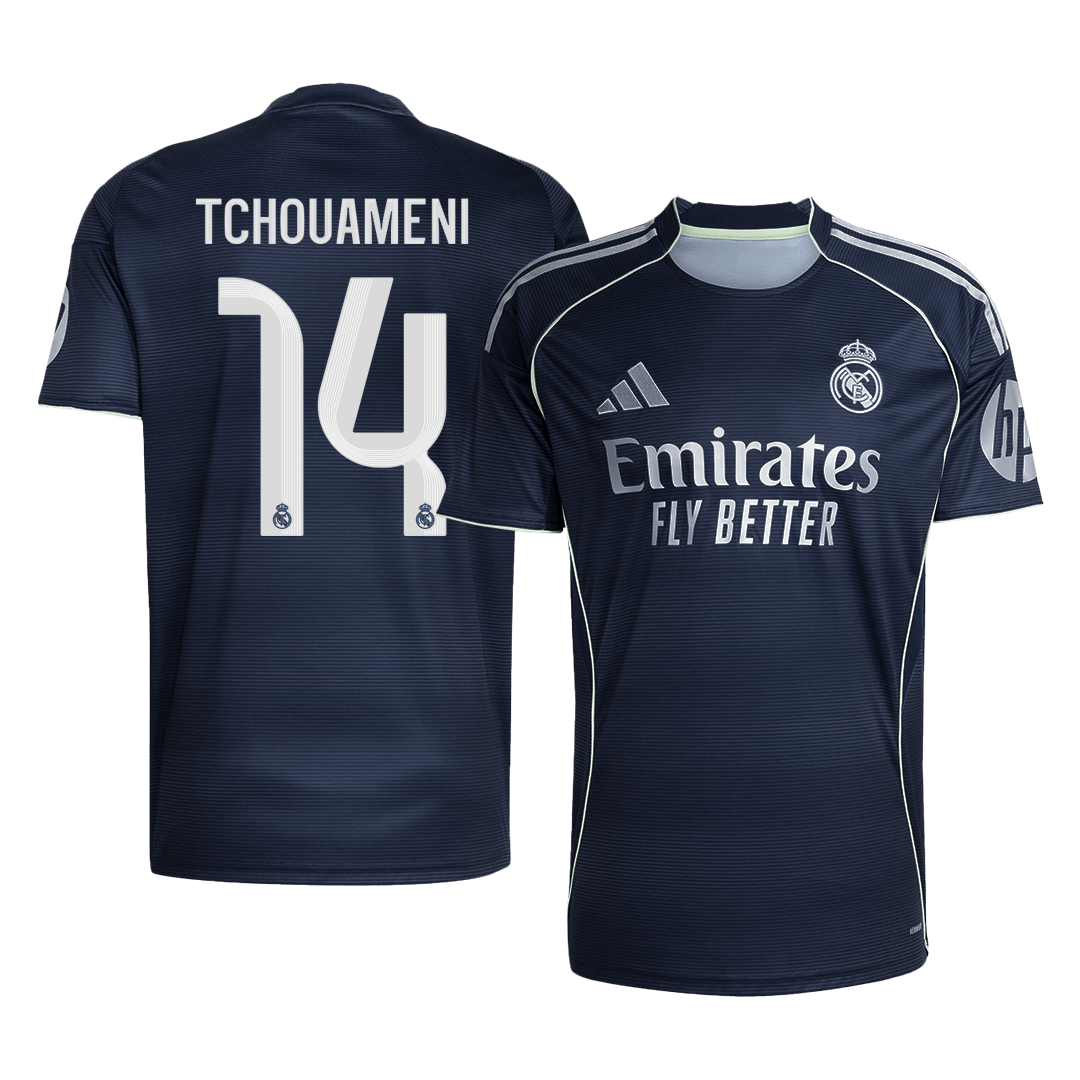 Real Madrid venkovní fotbalový dres 2025/26 TCHOUAMENI #14