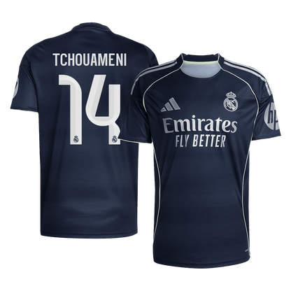 Real Madrid venkovní fotbalový dres 2025/26 TCHOUAMENI #14