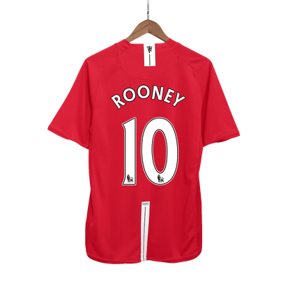 Domácí Retro Dres Manchester United 2007/08 ROONEY #10