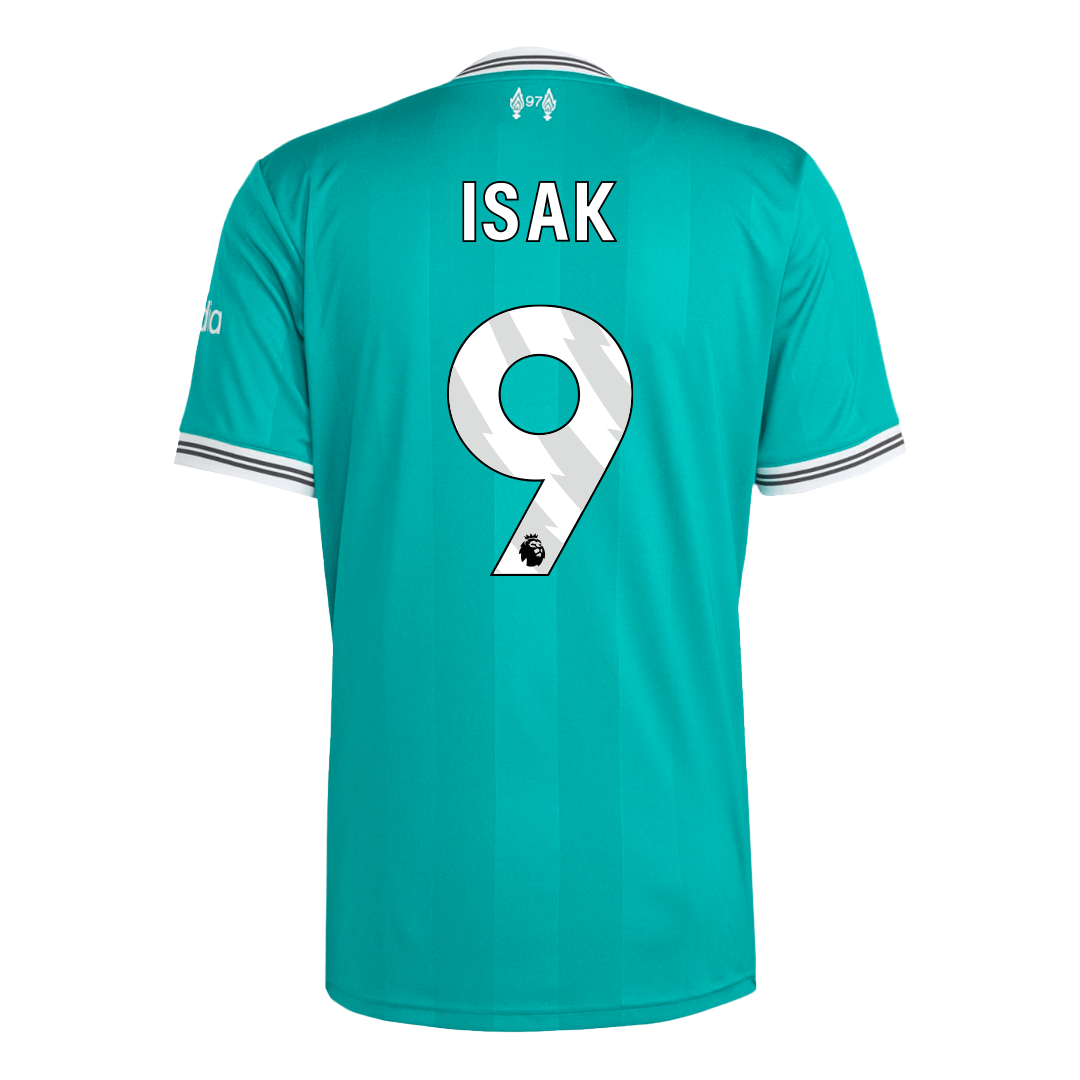 Liverpool třetí fotbalový dres 2025/26 ISAK #9