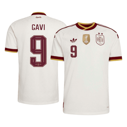 Španělsko venkovní dres MS 2026 hráčská verze GAVI #9