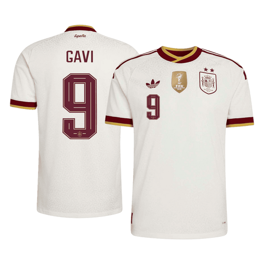 Španělsko venkovní dres MS 2026 hráčská verze GAVI #9