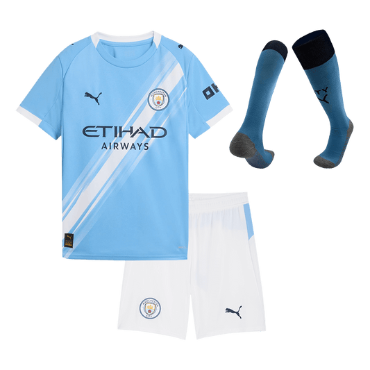 Manchester City dětská domácí kompletní sada 2025/26