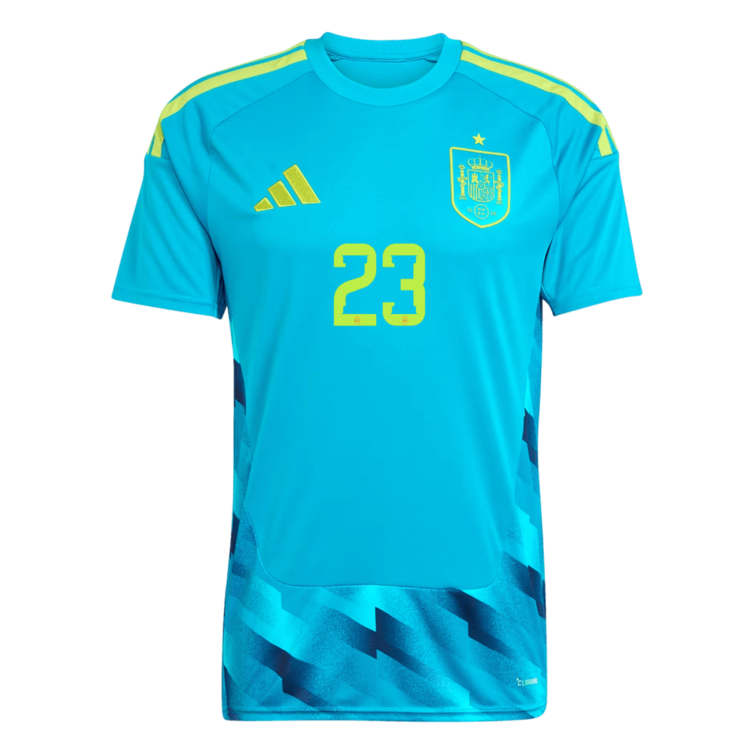 Španělsko brankářský fotbalový dres MS 2026 UNAI SIMÓN #23
