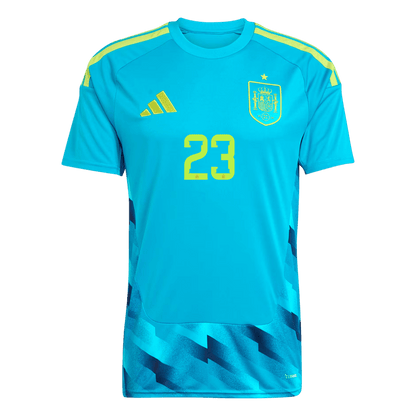 Španělsko brankářský fotbalový dres MS 2026 UNAI SIMÓN #23