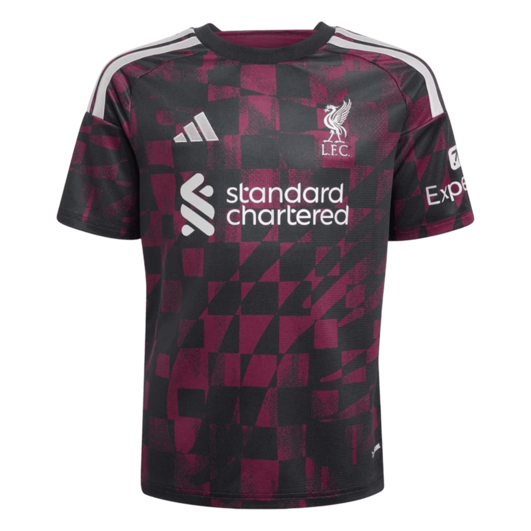 Liverpool třetí fotbalový dres 2026/27