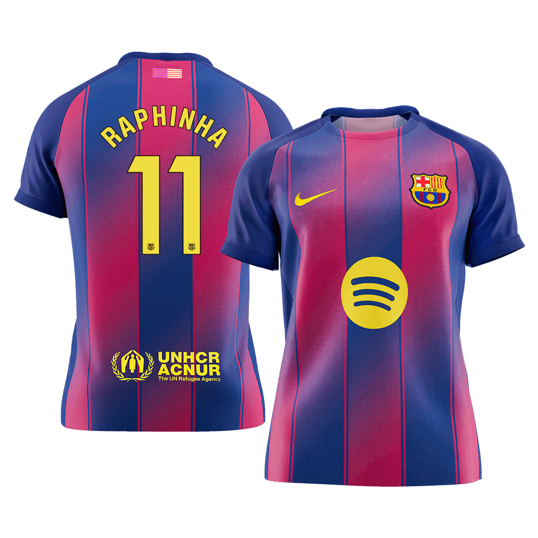 Domácí Fotbalový Dres Barcelona 25/26 RAPHINHA #11