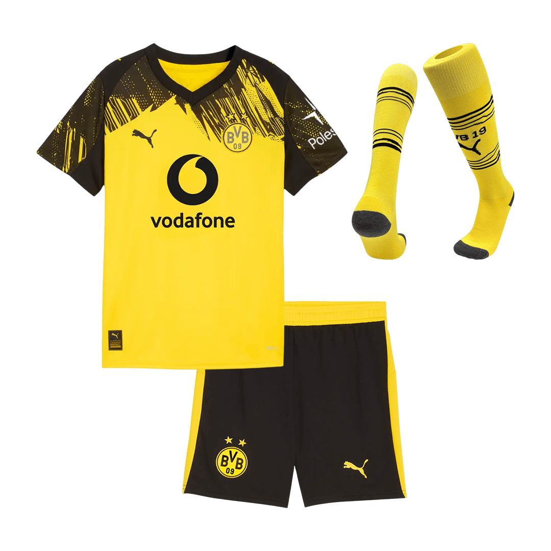 Borussia Dortmund dětská domácí kompletní sada 2025/26