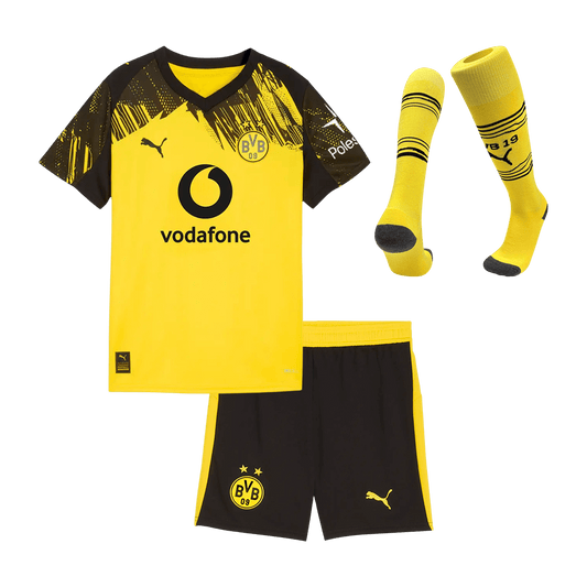 Borussia Dortmund dětská domácí kompletní sada 2025/26