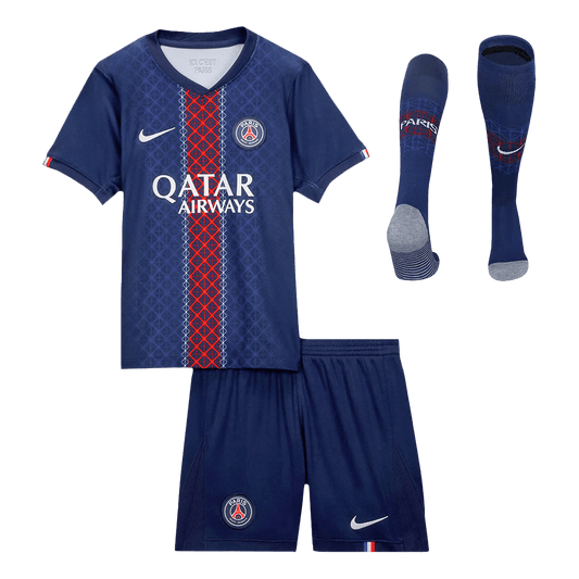 PSG dětská domácí kompletní sada 2025/26