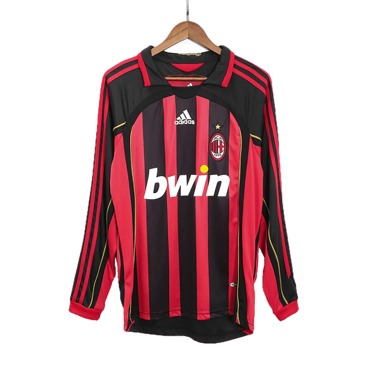 AC Milán domácí retro dres 2006/07 dlouhý rukáv