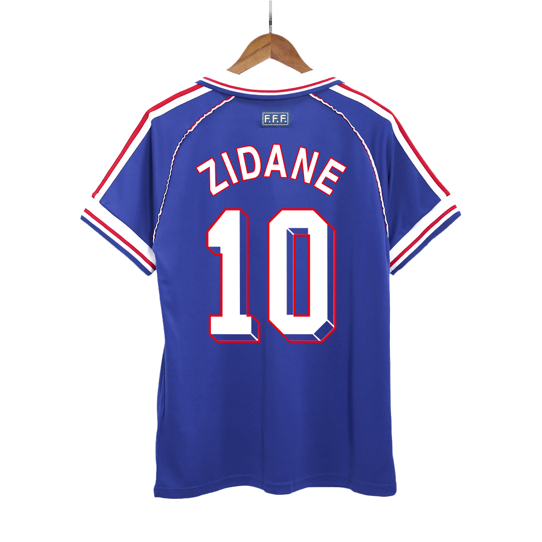 Domácí Retro Dres France MS 1998 ZIDANE #10