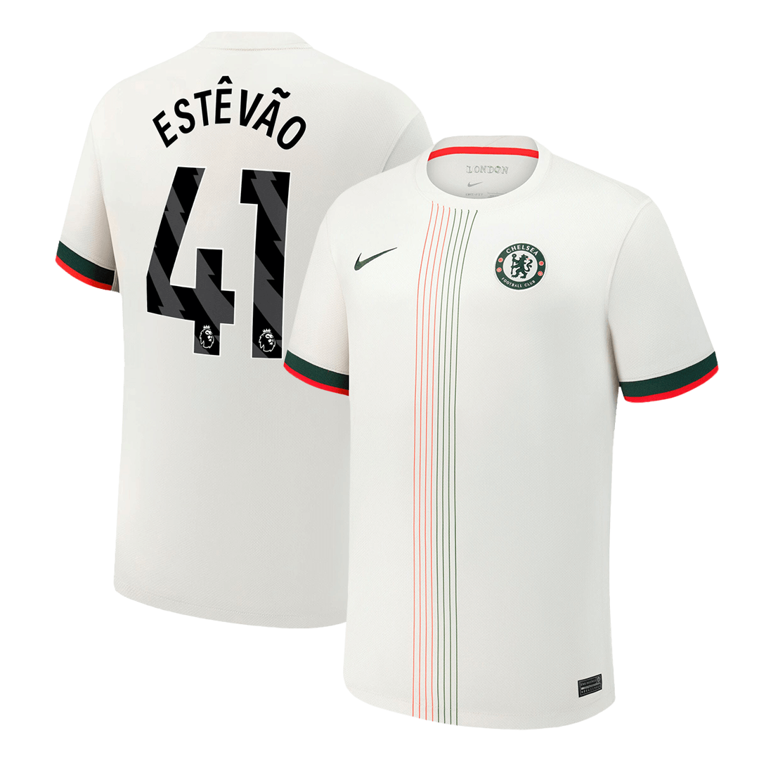 Chelsea venkovní fotbalový dres 2025/26 ESTÊVÃO #41