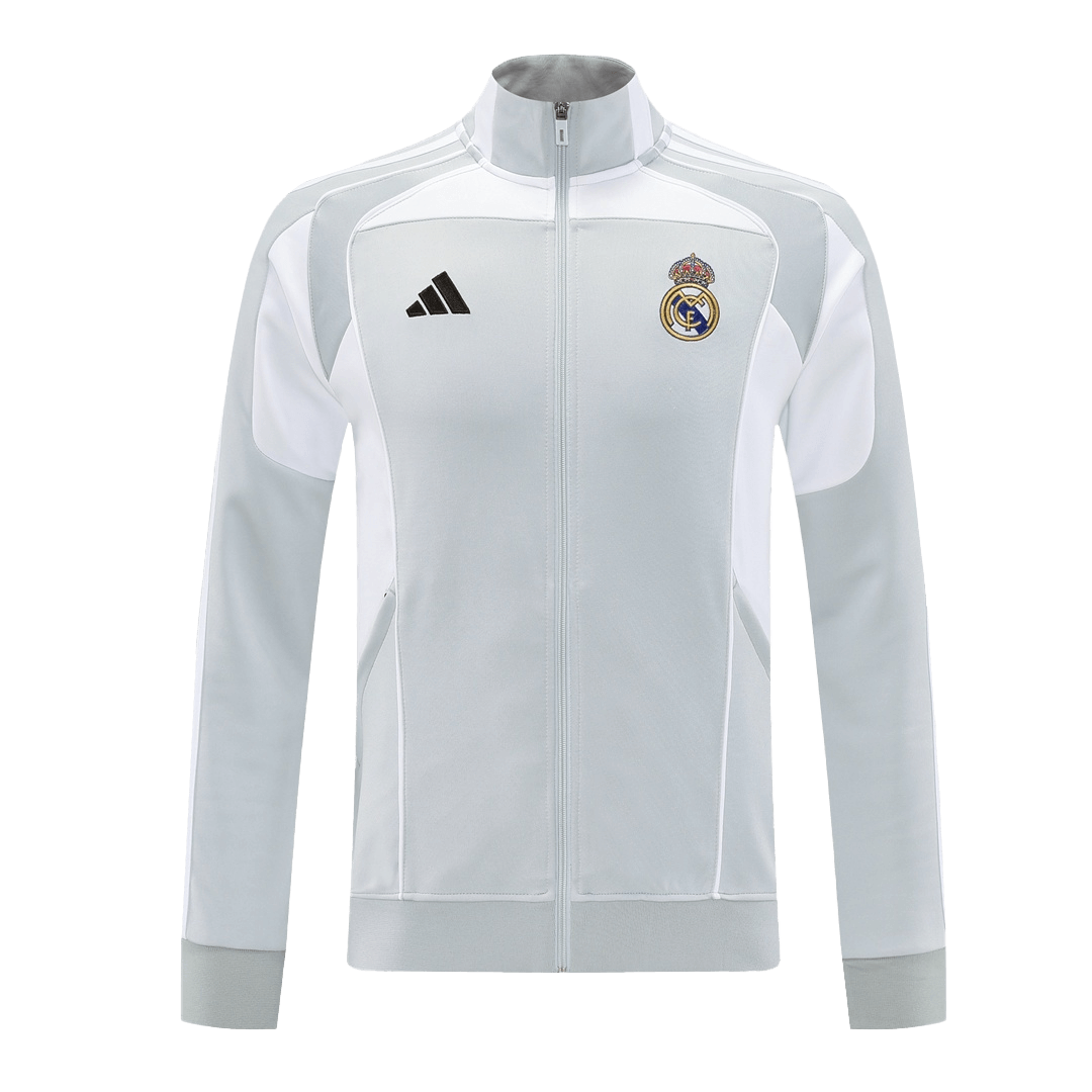 Real Madrid tréninková bunda 2025/26 šedá