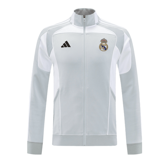 Real Madrid tréninková bunda 2025/26 šedá