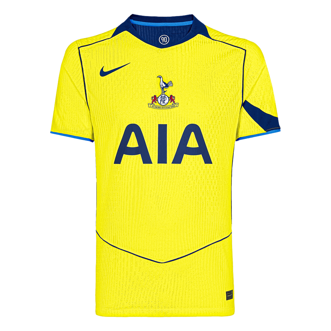 Tottenham Hotspur třetí dres 2025/26 hráčská verze