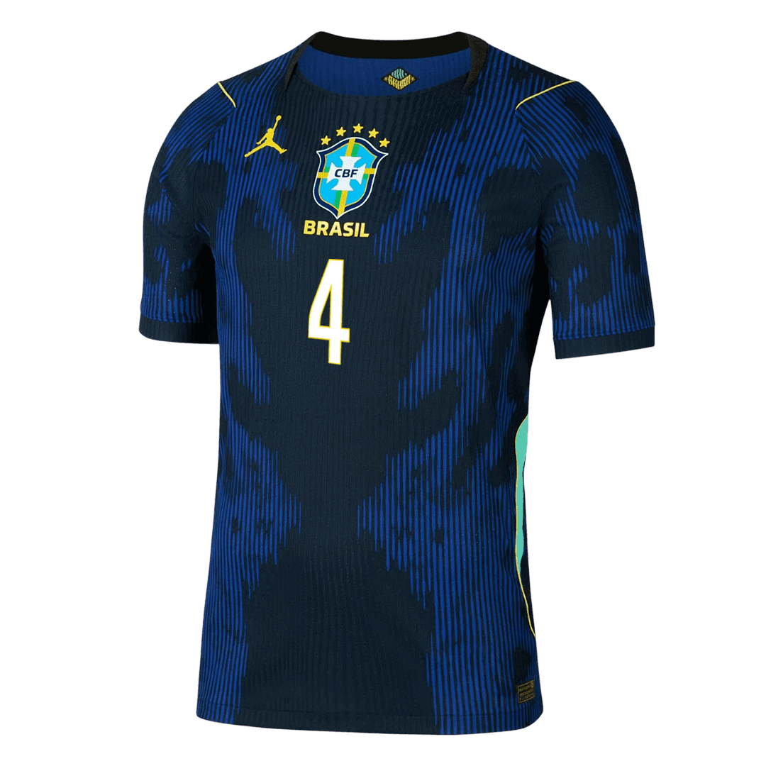Brazílie venkovní dres MS 2026 hráčská verze MARQUINHOS #4