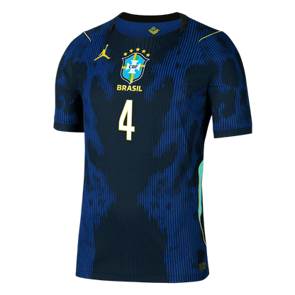 Brazílie venkovní dres MS 2026 hráčská verze MARQUINHOS #4