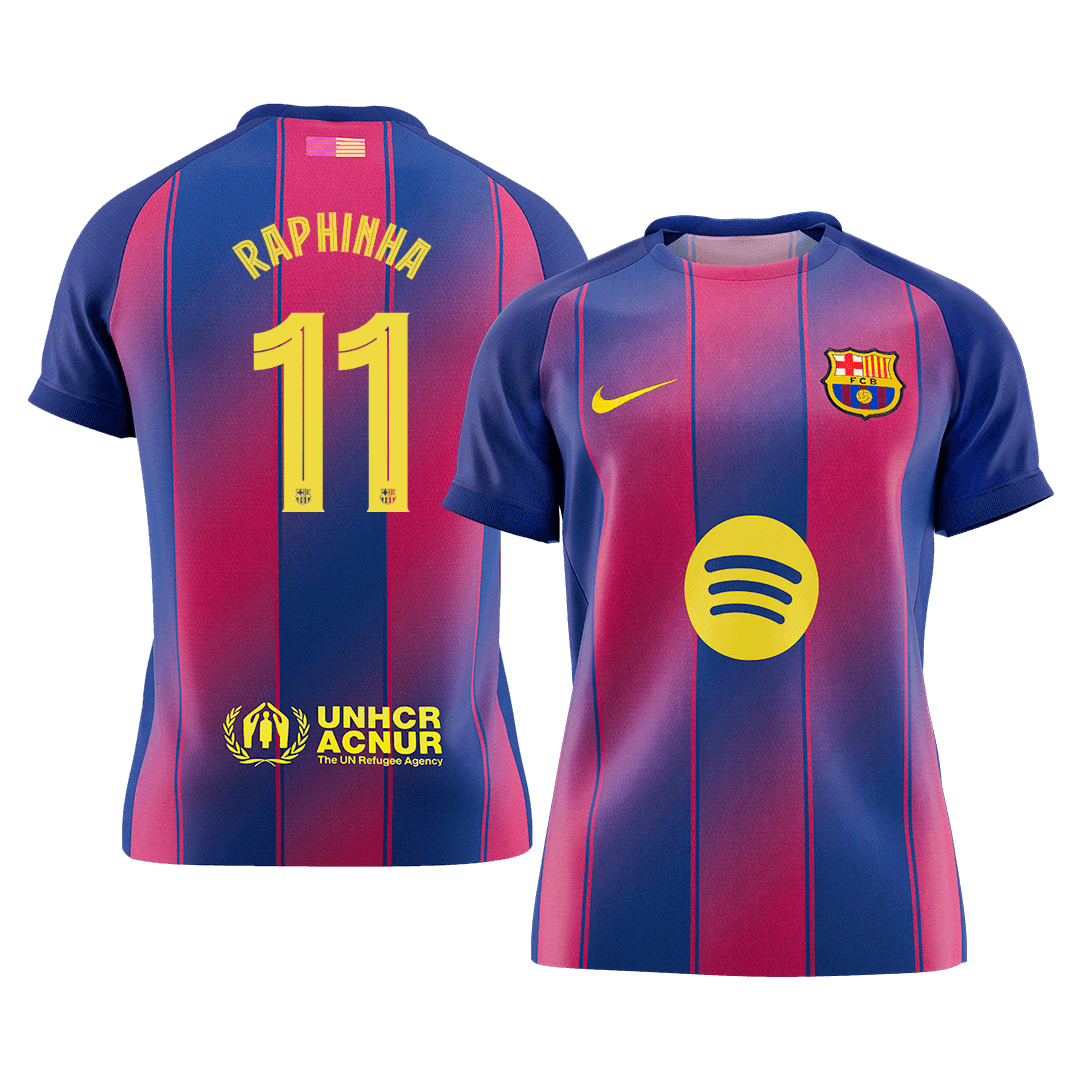 Domácí Fotbalový Dres Barcelona 25/26 RAPHINHA #11 UCL