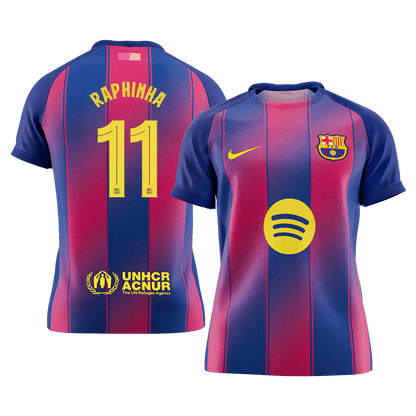 Domácí Fotbalový Dres Barcelona 25/26 RAPHINHA #11 UCL