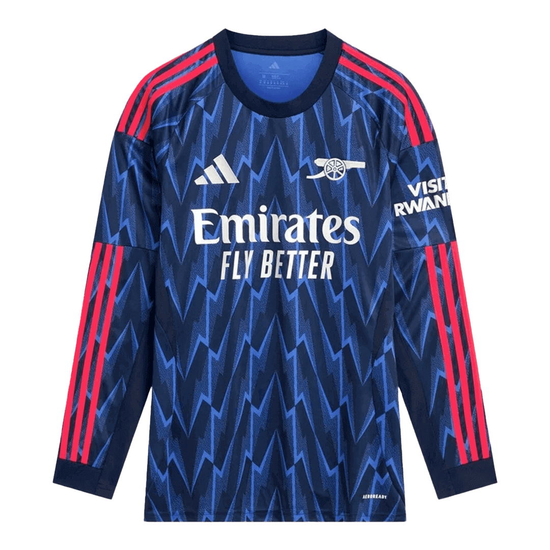 Arsenal venkovní fotbalový dres 2025/26 dlouhý rukáv
