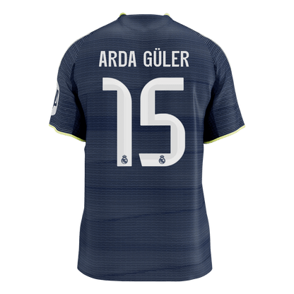 Real Madrid venkovní fotbalový dres 2025/26 hráčská verze ARDA GÜLER #15