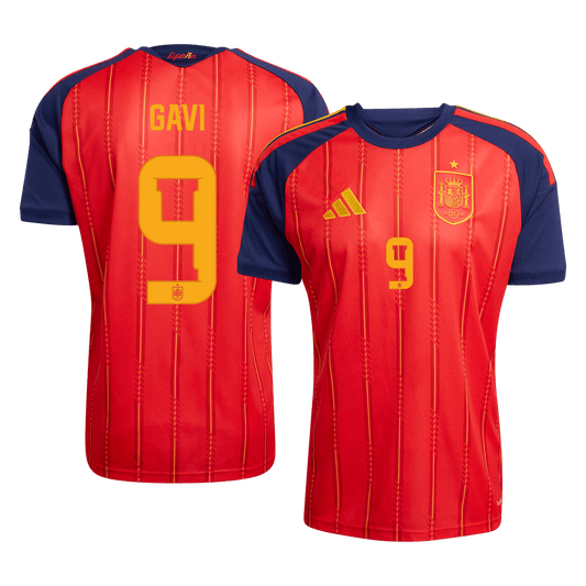 Španělsko domácí fotbalový dres MS 2026 GAVI #9