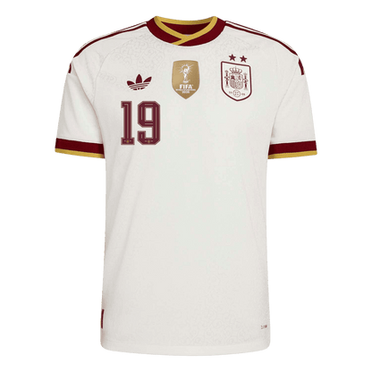 Španělsko venkovní dres MS 2026 hráčská verze LAMINE YAMAL #19
