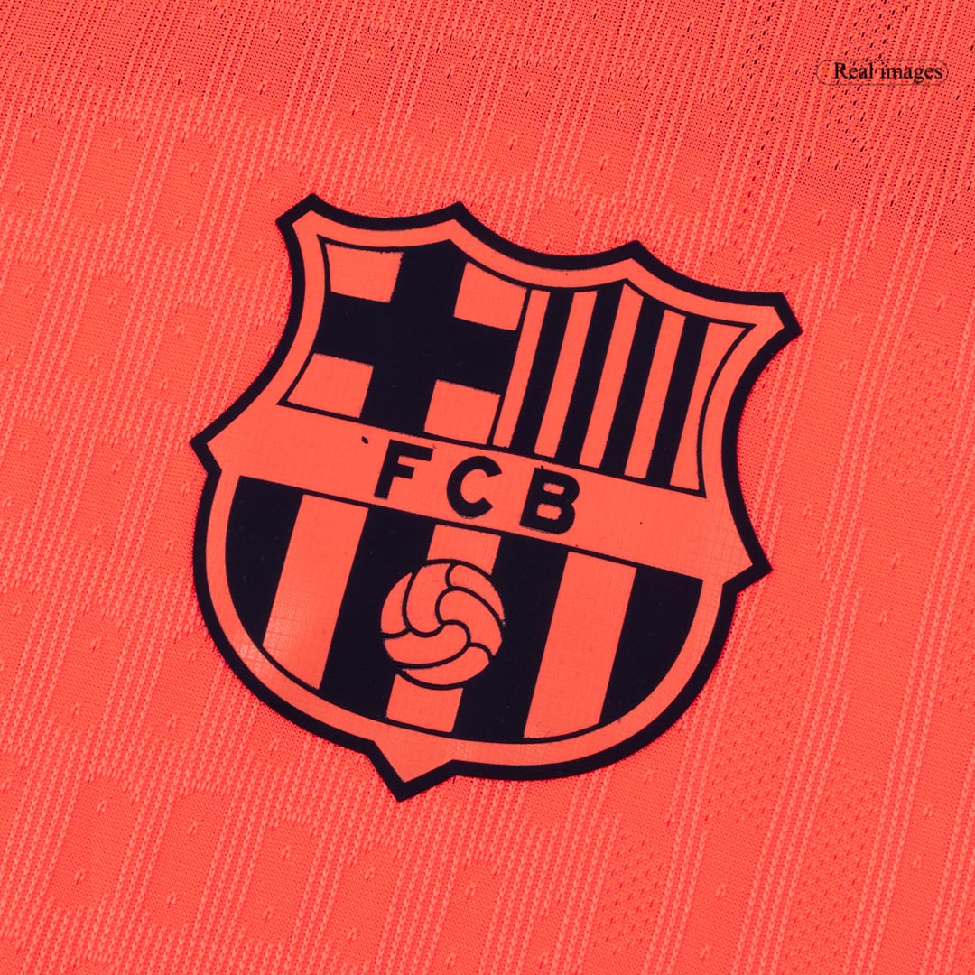 Barcelona třetí fotbalový dres 2025/26 hráčská verze