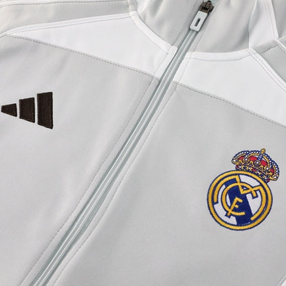 Real Madrid tréninková bunda 2025/26 šedá
