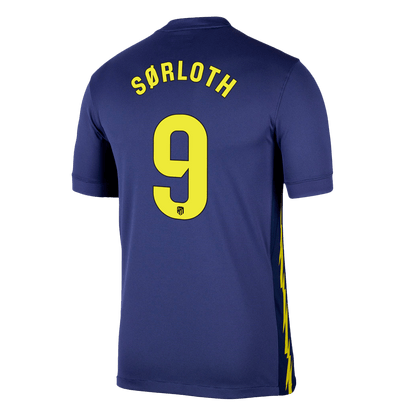 Atletico Madrid venkovní fotbalový dres 2025/26 SØRLOTH #9