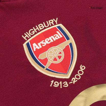 Arsenal domácí retro dres 2005/06 dlouhý rukáv