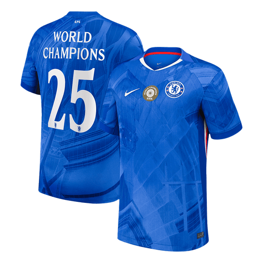 Domácí Fotbalový Dres Chelsea 25/26 WORLD CHAMPIONS #25